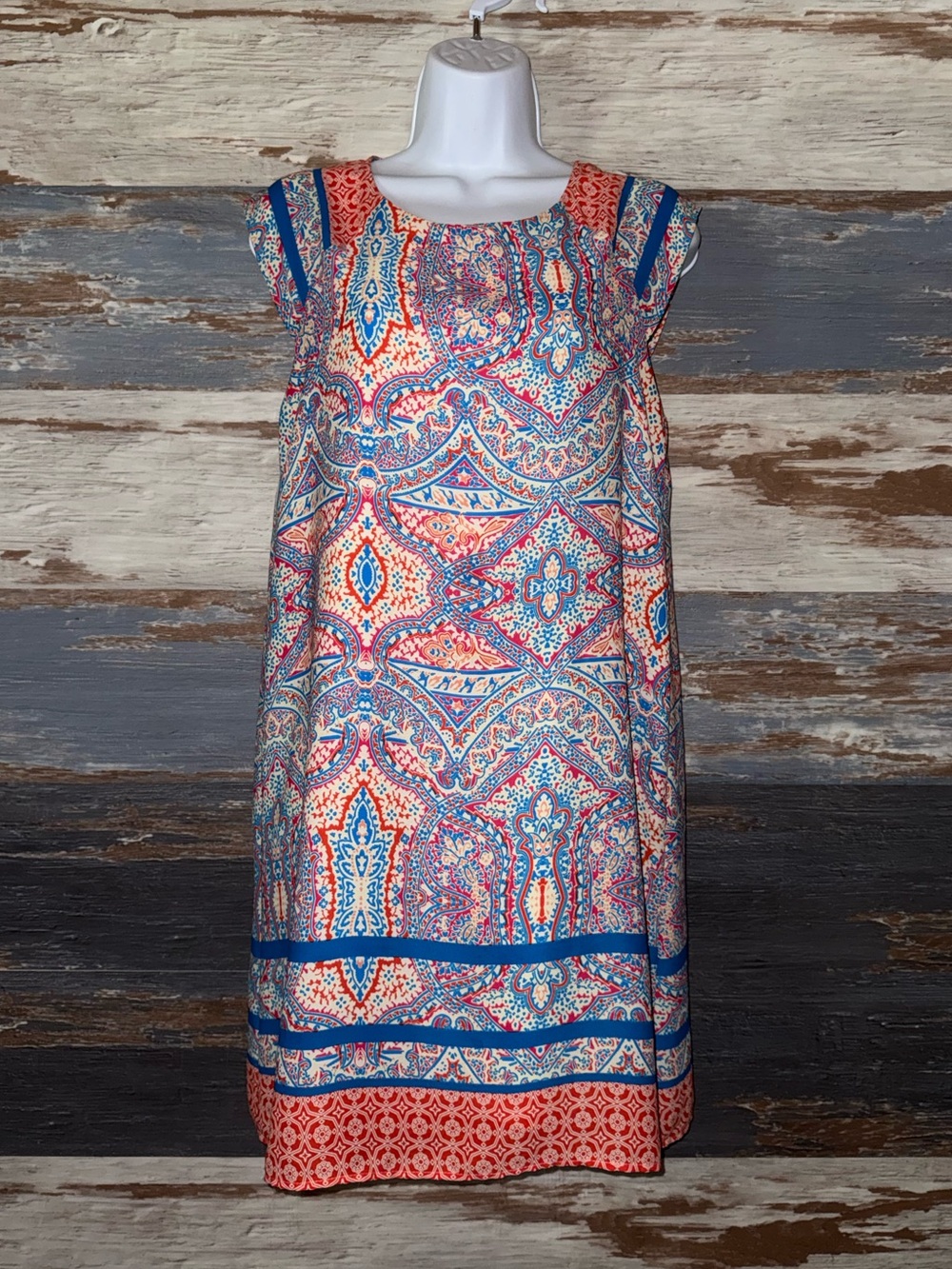 Everly Anthropologie Multicolor Paisley Dress size medium M
